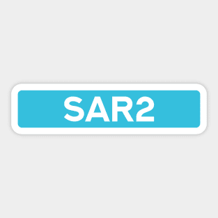 Logan Sargeant Driver Plate - 2023 Season Sticker